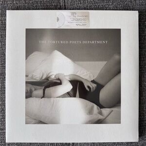 The Tortured Poets Department Vinyl Record - Black and White